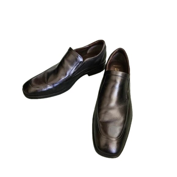 Men\'s Johnston & Murphy Feldon Venetian Dress Shoes, 20-2205 Size 11W Black main image 4